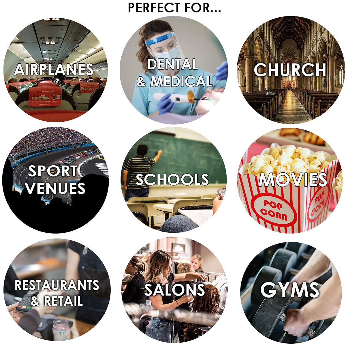 proSPORT 2 Pack Flip-Up Medical Face Shields – Dark Blue Adjustable Frame – Clear Anti-Fog Full Face Protection Against Splash & Droplets - Image 4