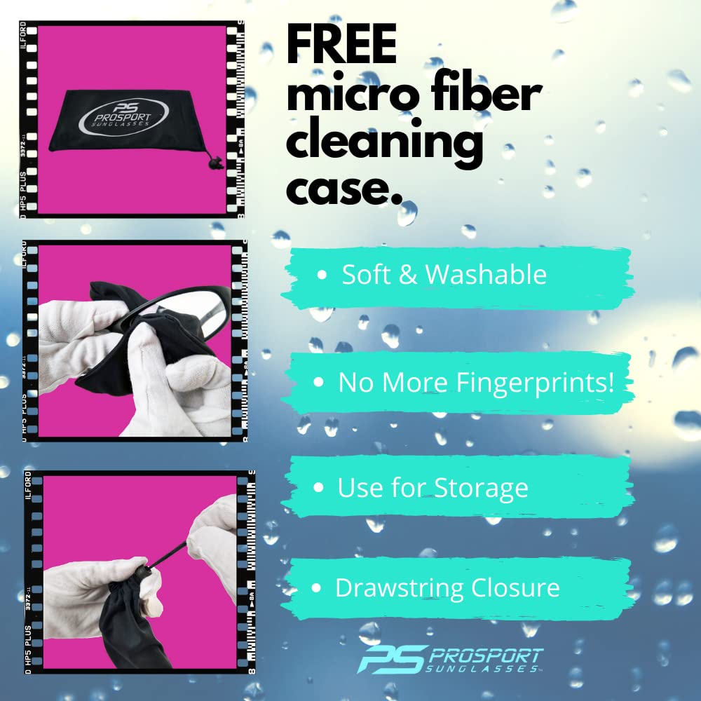 proSPORT Aviator Big & Tall Sunglass Mens Oversize Extra Large & Wide Fit Polarized Available - Image 6