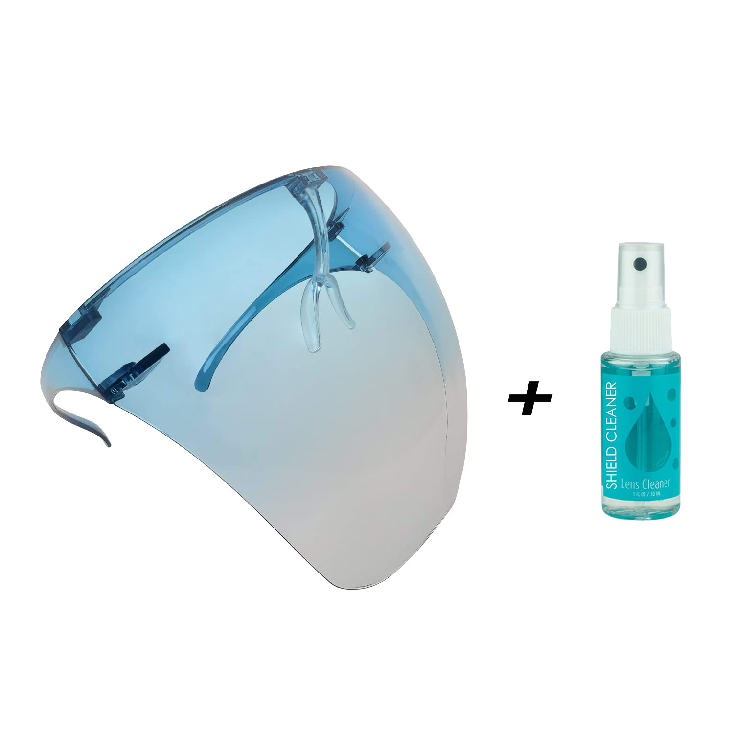 proSPORT Face Shield One Piece Glasses Full Face Protection Against Splash Spray Clear Transparent Covers Eyes Nose Mouth - Image 6