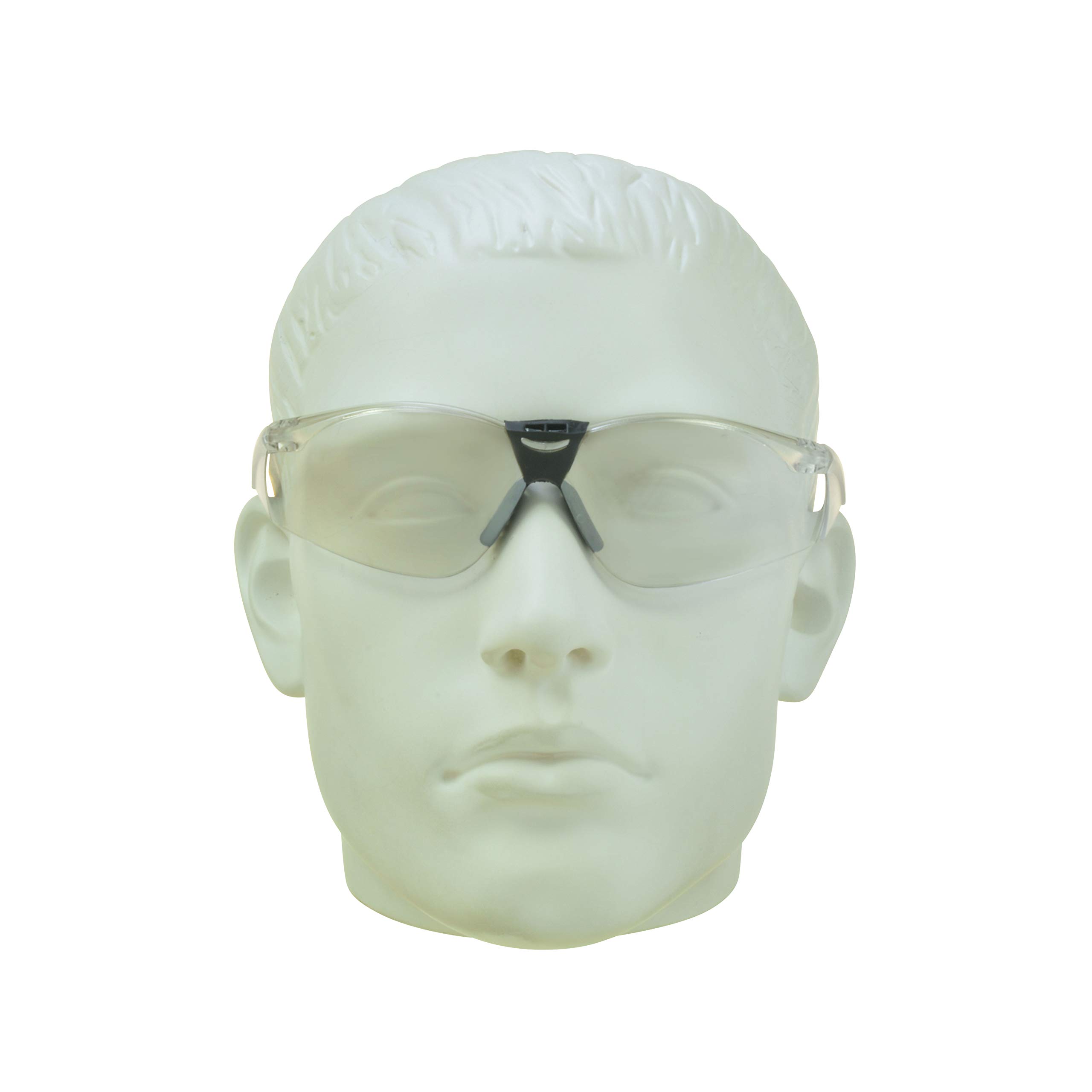 proSPORT Safety Glasses Protective Wraparound ANSI Z87 Slightly Mirror Tinted - Image 3