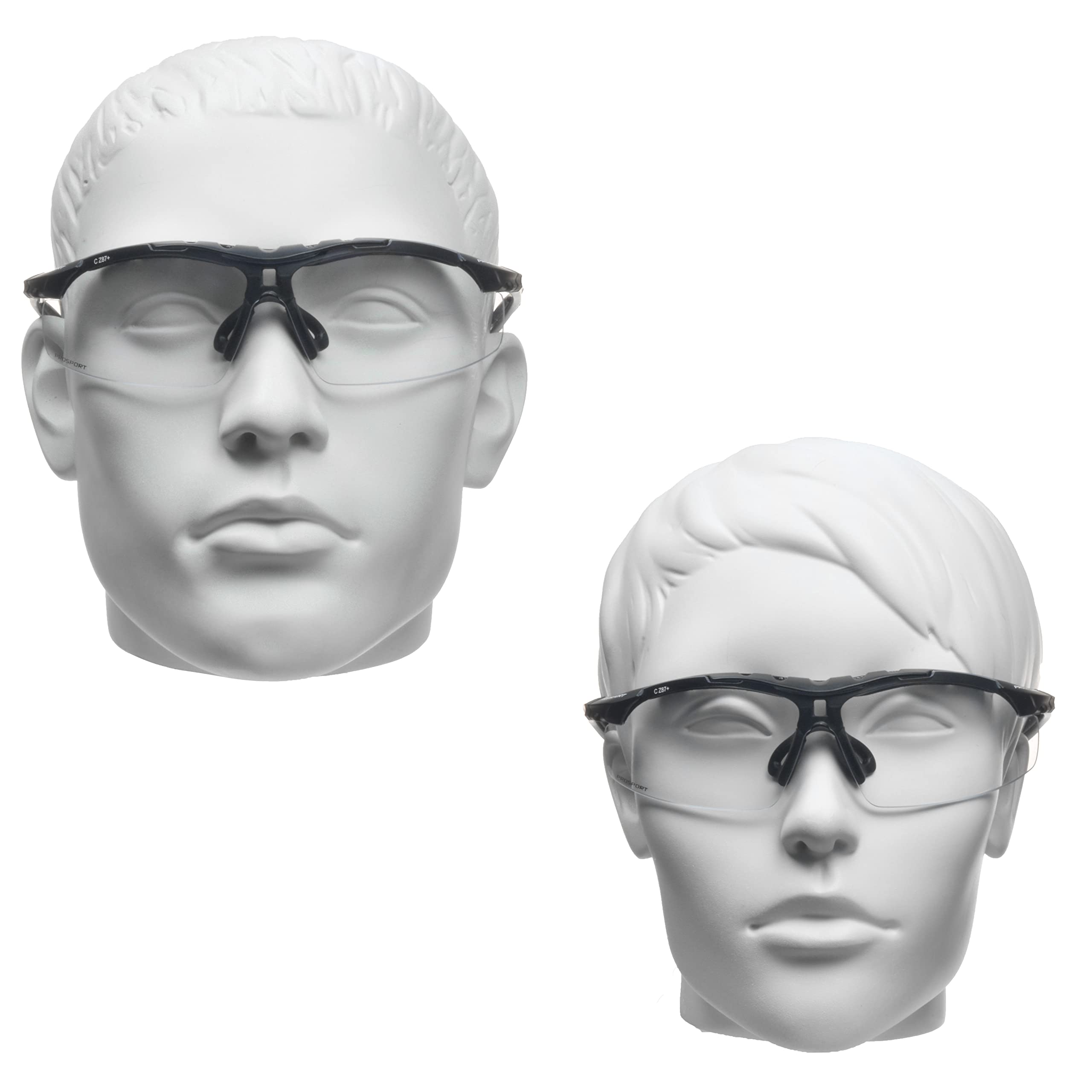 proSPORT Safety Glasses Z87 Protective Clear Lens UV Protection Night Driving Riding Working Eye Protection Men Women - Image 3