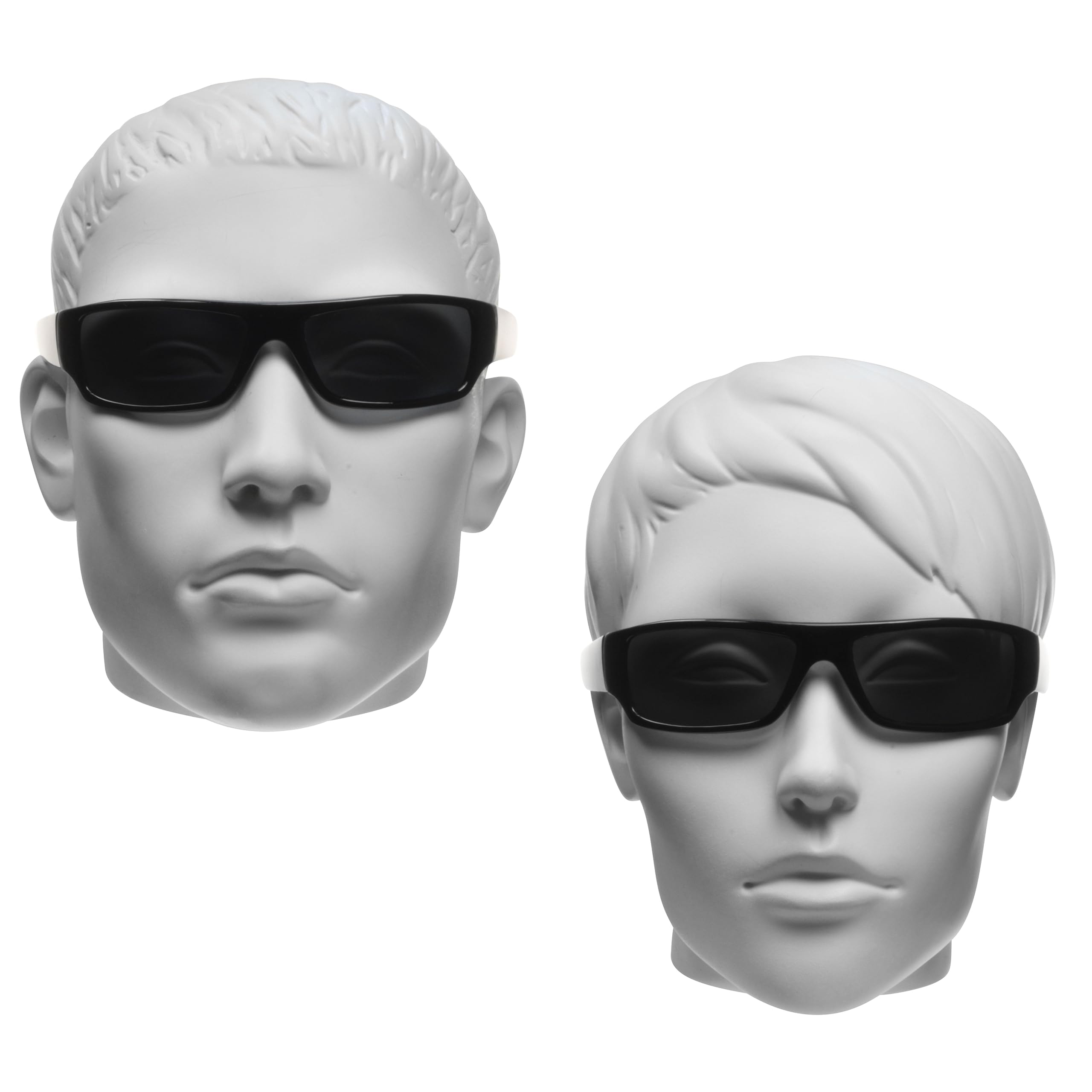 proSPORT Super Dark Sunglasses – Biker, Gangster, Cholo, Lowrider Style Shades – UV400 Protection Motorcycle & Street Eyewear - Image 3